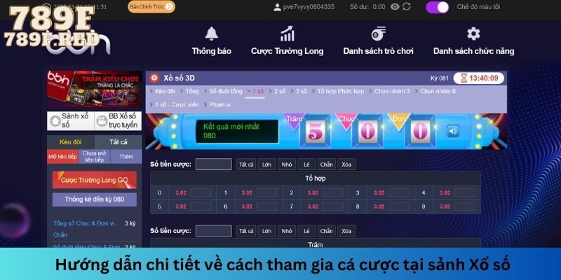 Các thao tác cược đơn giản và vô cùng dễ hiểu giúp anh em có được trải nghiệm tuyệt vời