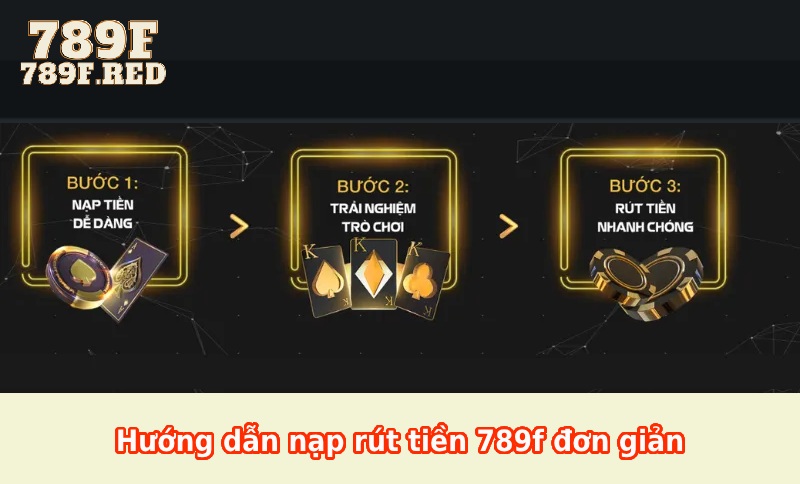 Hướng dẫn nạp rút tiền 789f đơn giản chỉ 3 bước