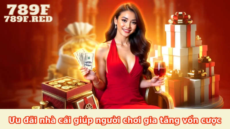 Ưu đãi nhà cái giúp người chơi gia tăng vốn cược
